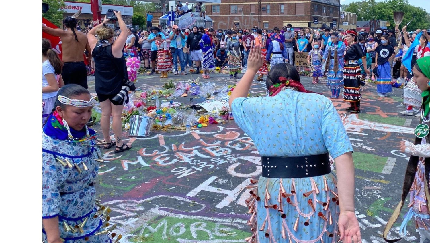 healing at George Floyd intersection